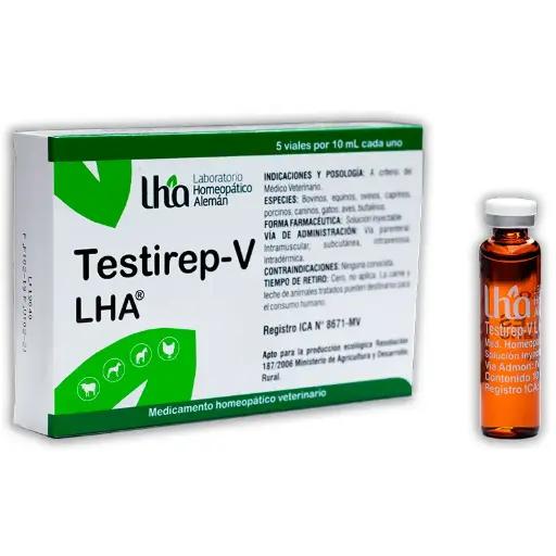 Testirep-V-LHA-5 viales*10ml