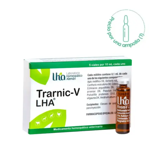 Trarnic- V-LHA- * 5 Ampollas 10ml